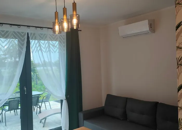 Przystan Nad Miazka Semesterbostad *