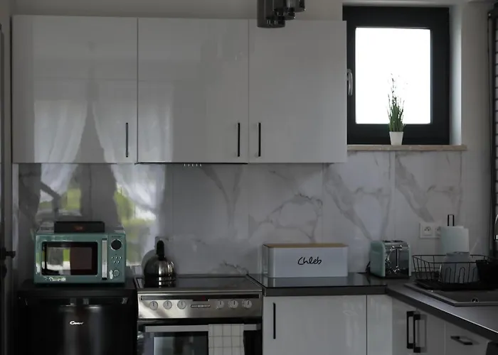 Przystan Nad Miazka Semesterbostad *